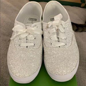 Kate Spade/Keds Glitter Sneakers size 10